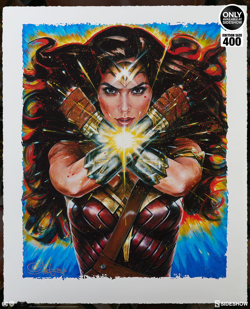 DC Comics Wonder Woman Art Print  Exclusive Edition View 3