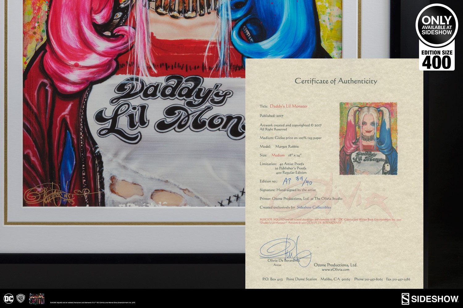 Harley Quinn Daddys Lil Monster Exclusive Edition 
