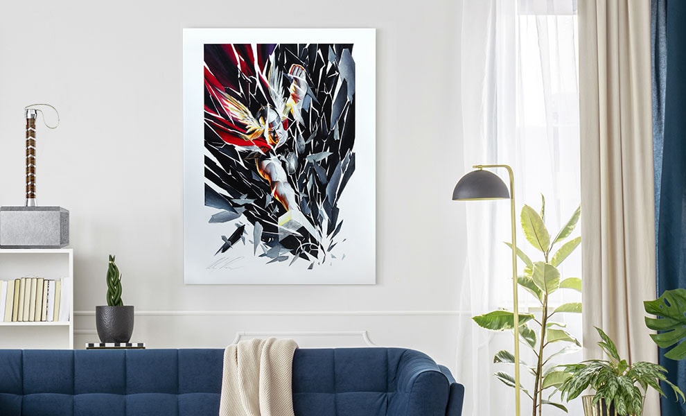 Marvel Thor Shattered Art Print  Exclusive Edition View 1