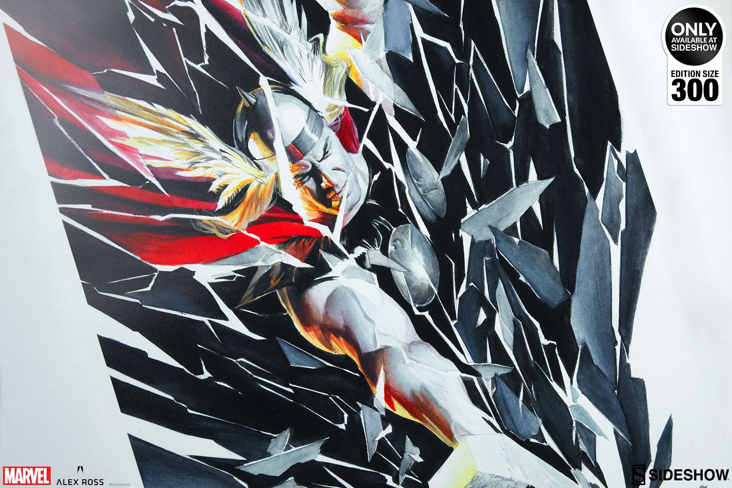 Marvel Thor Shattered Art Print  Exclusive Edition View 6