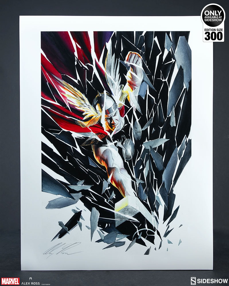 Marvel Thor Shattered Art Print  Exclusive Edition View 7