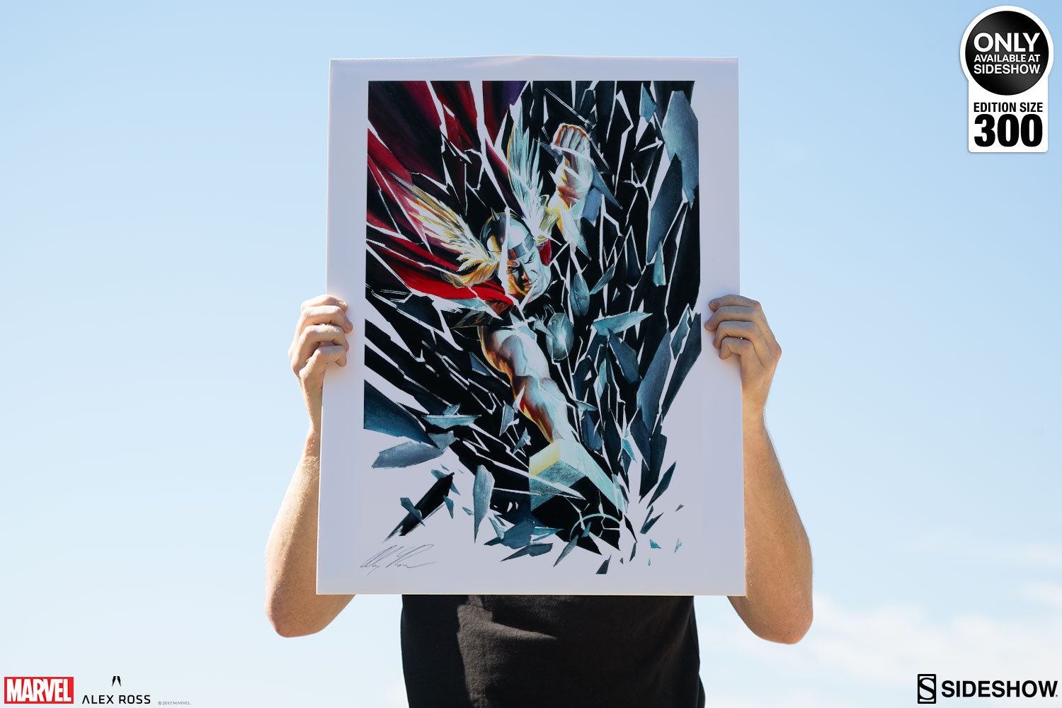 Marvel Thor Shattered Art Print  Exclusive Edition View 8