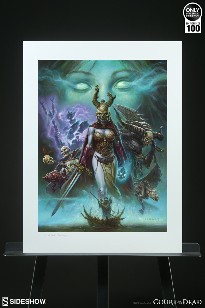 Court of the Dead The Transcendence of Spirit Art Print  Exclusive Edition View 8