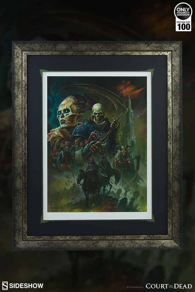 Court of the Dead The Strength of Bone Art Print  Exclusive Edition View 2