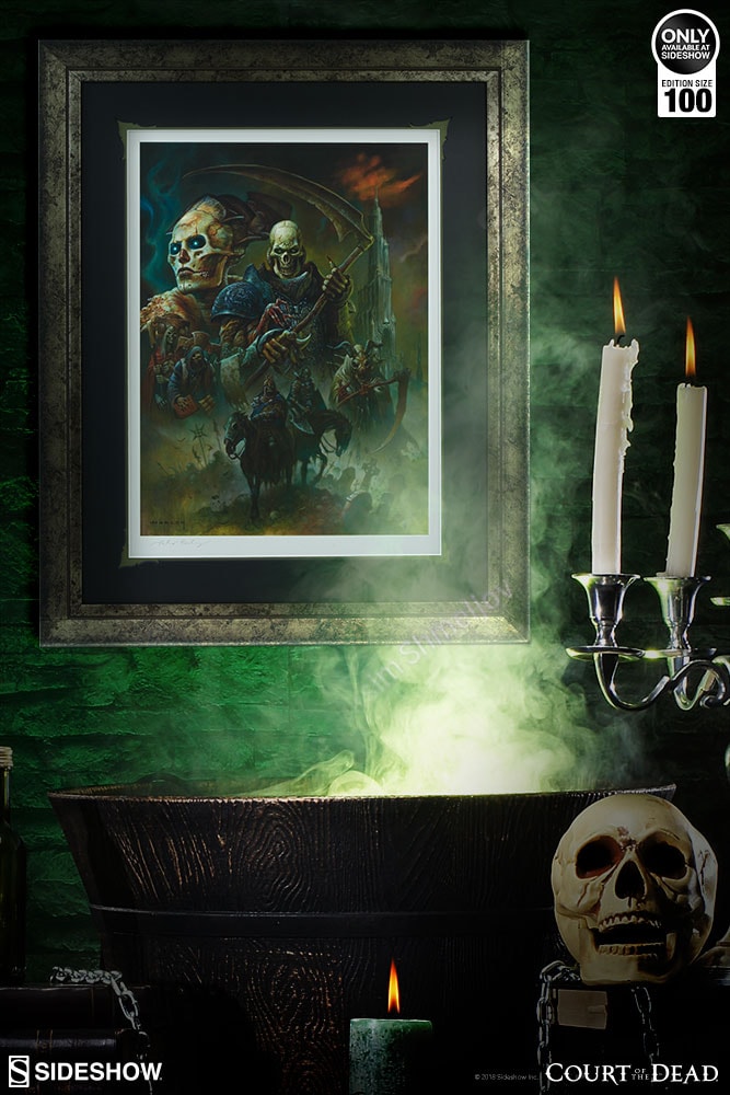 Court of the Dead The Strength of Bone Art Print  Exclusive Edition View 3