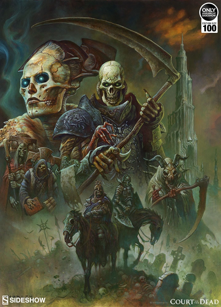 Court of the Dead The Strength of Bone Art Print  Exclusive Edition View 4