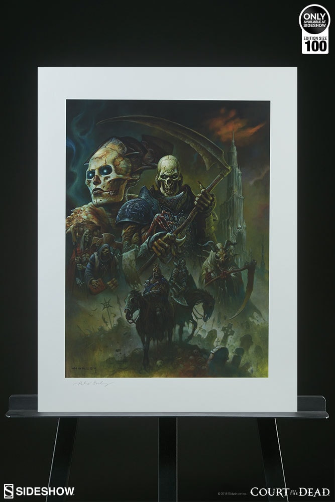 Court of the Dead The Strength of Bone Art Print  Exclusive Edition View 8