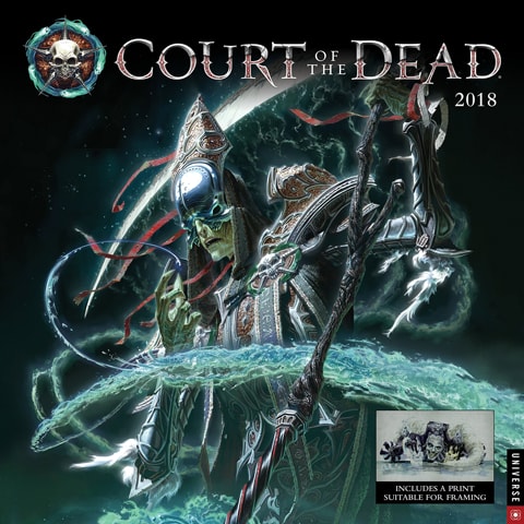 Court of the Dead Court of the Dead 2018 Wall Calendar Miscellaneous Collectibles  View 5