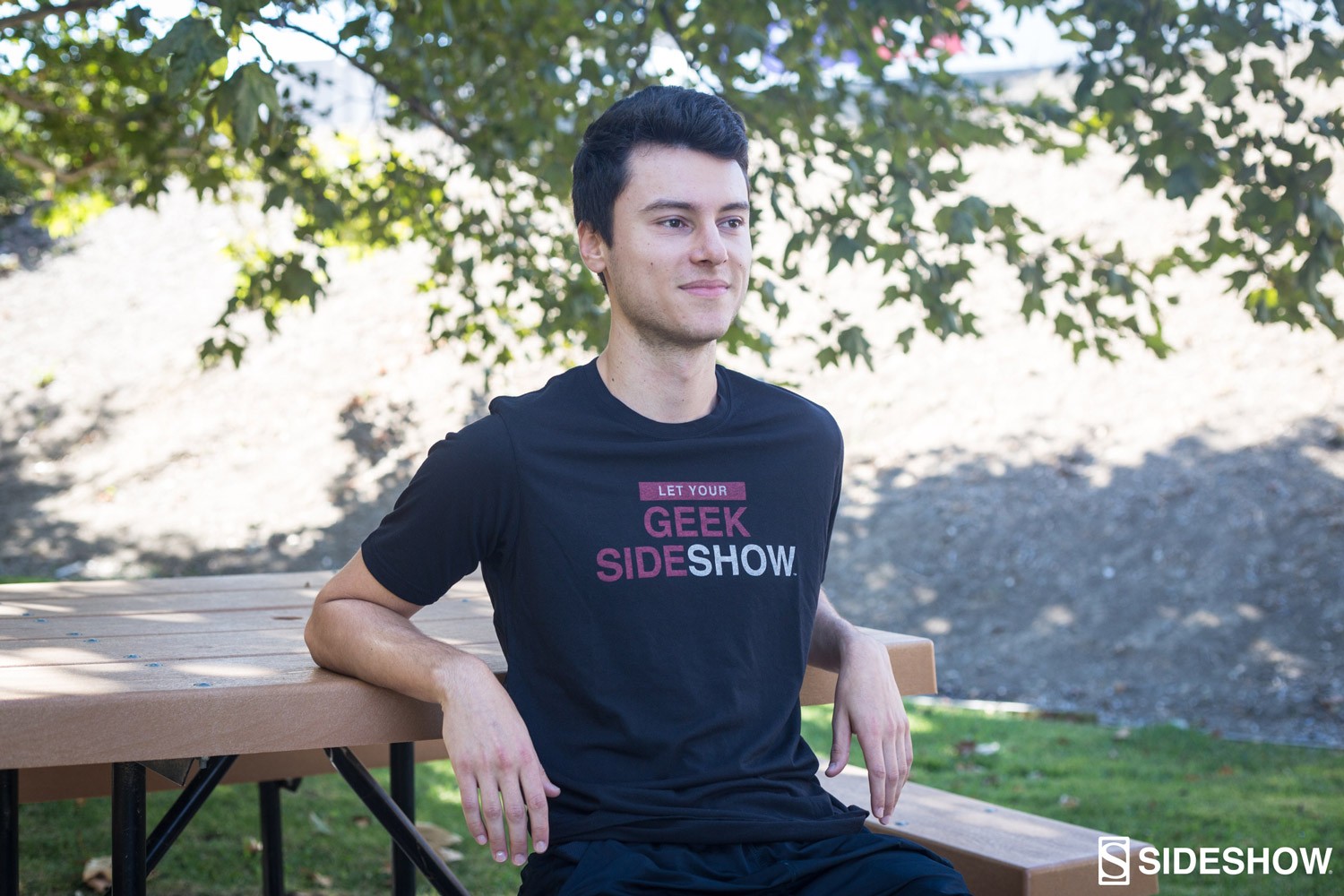 Let Your Geek Sideshow T-Shirt- Prototype Shown