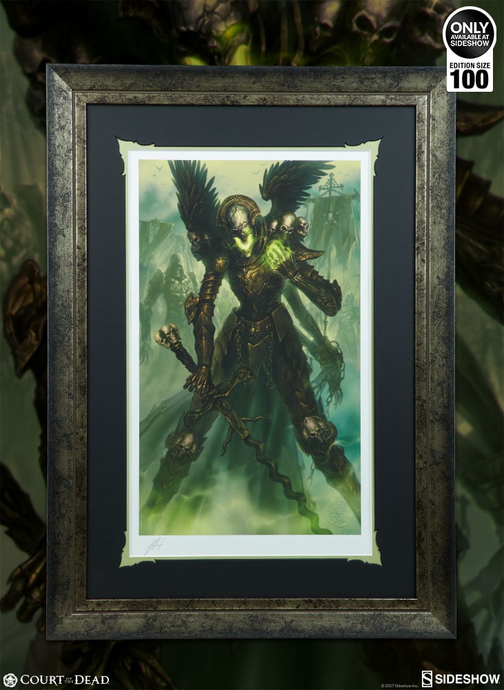 Court of the Dead Mortighull Soldier of Cruel Purpose Art Print  Exclusive Edition View 2