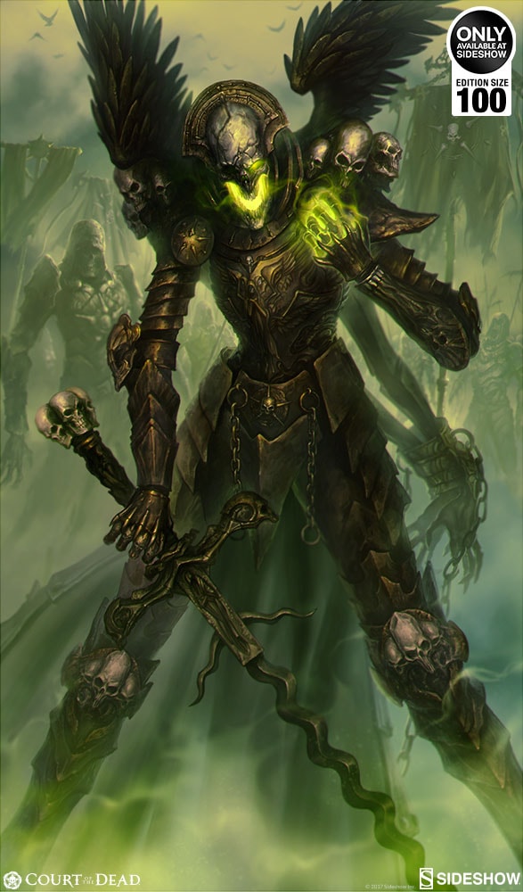 Court of the Dead Mortighull Soldier of Cruel Purpose Art Print  Exclusive Edition View 3