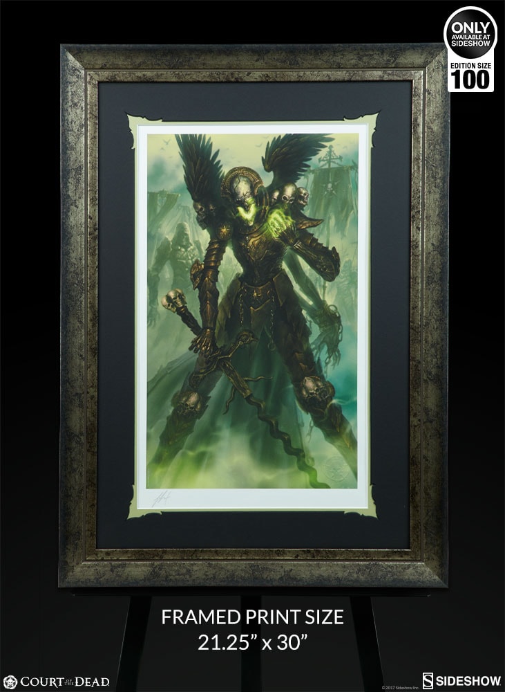 Court of the Dead Mortighull Soldier of Cruel Purpose Art Print  Exclusive Edition View 7