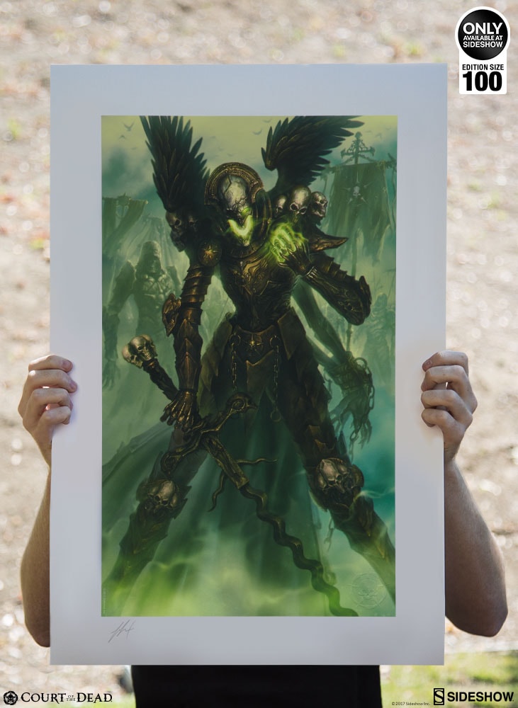 Court of the Dead Mortighull Soldier of Cruel Purpose Art Print  Exclusive Edition View 10
