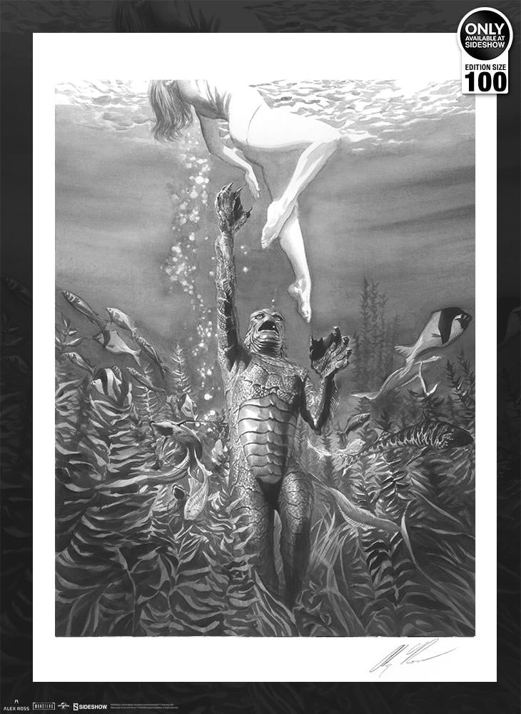 Universal Monsters Universal Monsters Art Print by Alex Ross | Sideshow  Collectibles