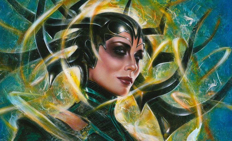 Marvel Hela Goddess of Death Art Print  Exclusive Edition View 1