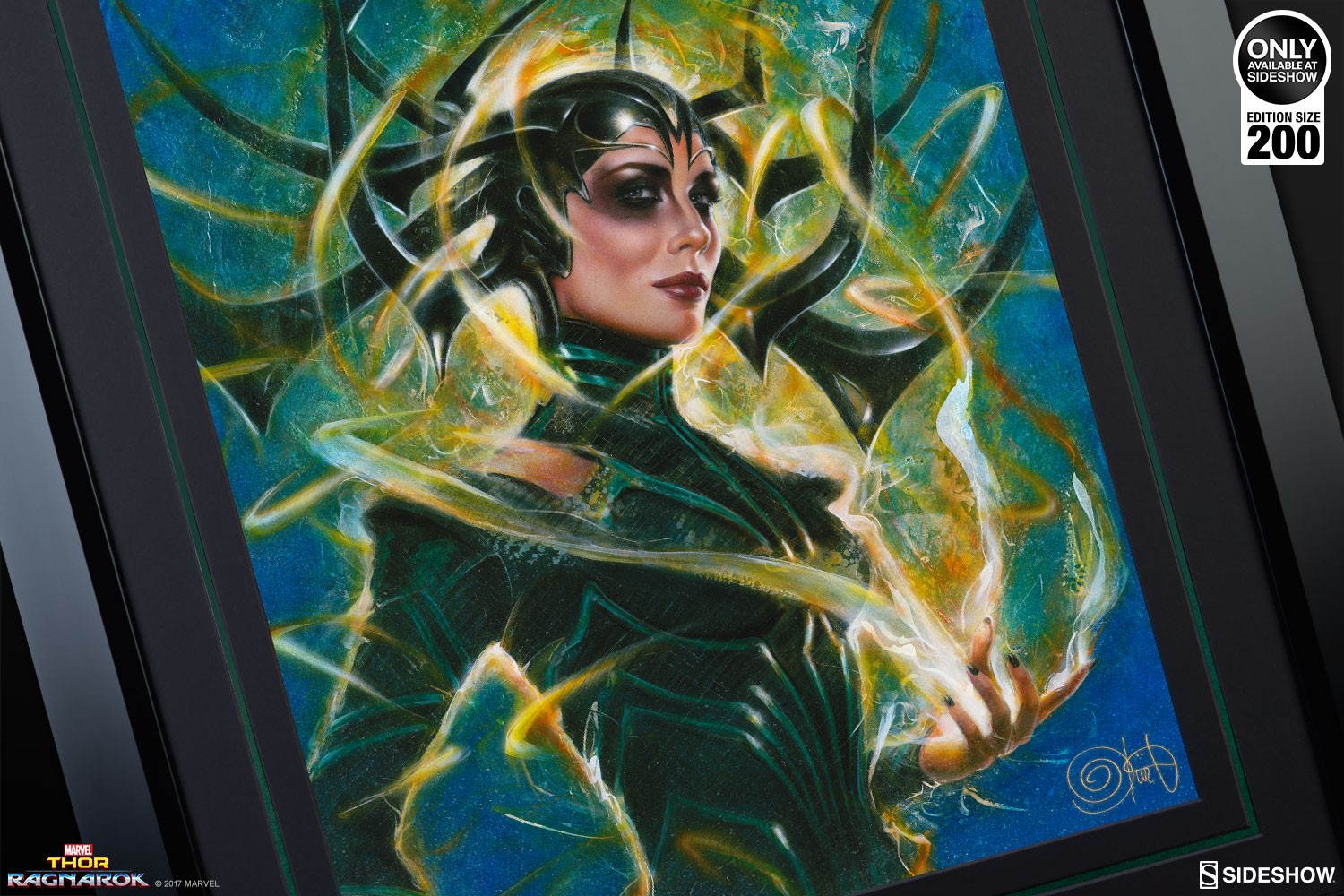 Marvel Hela Goddess of Death Art Print  Exclusive Edition View 7