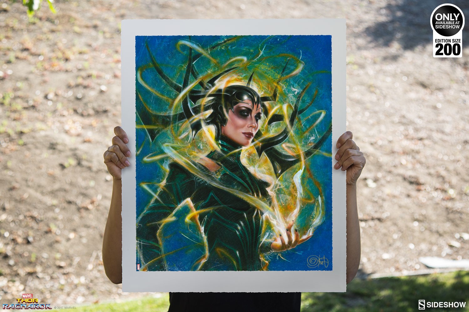 Marvel Hela Goddess of Death Art Print  Exclusive Edition View 9
