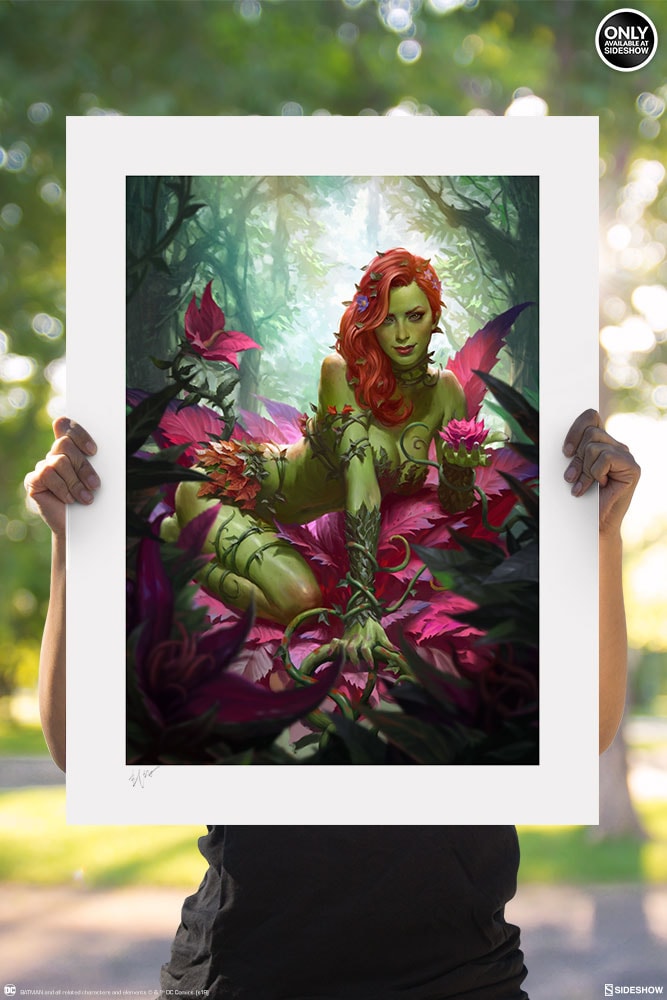 DC Comics Poison Ivy Art Print  Exclusive Edition View 8