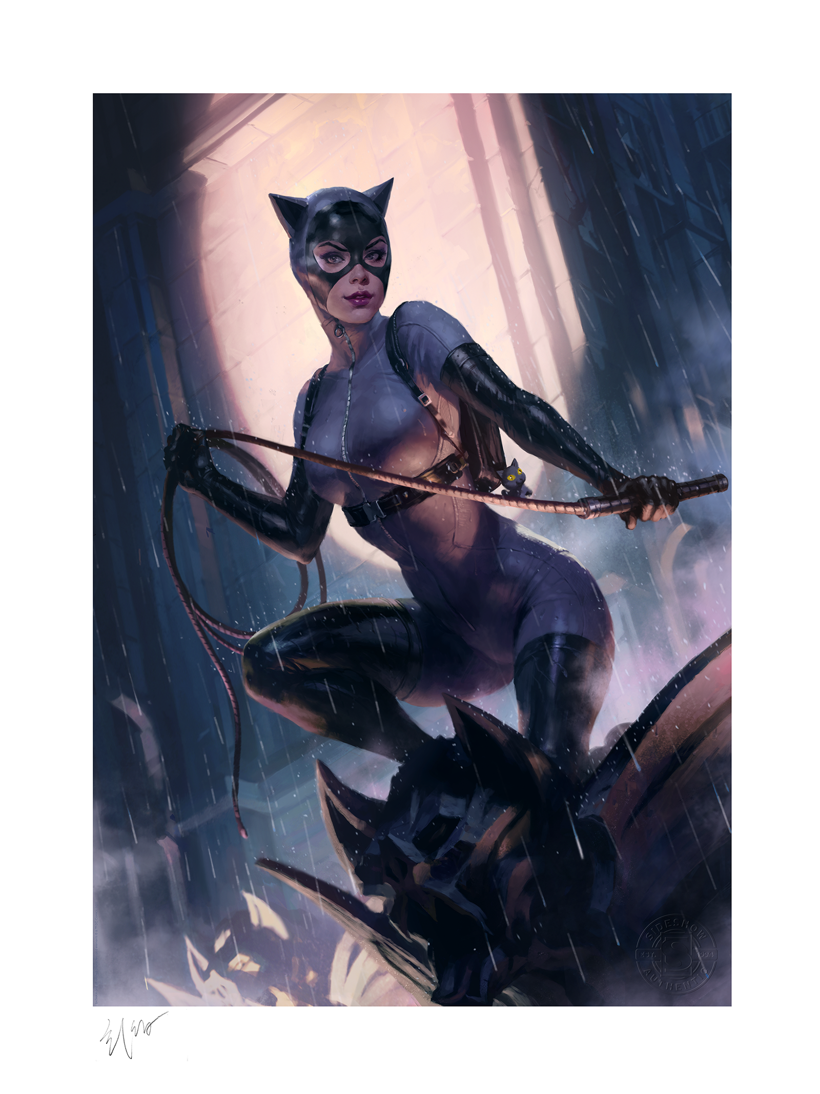 Catwoman Variant Fine Art Print by Heonhwa Choe | Sideshow