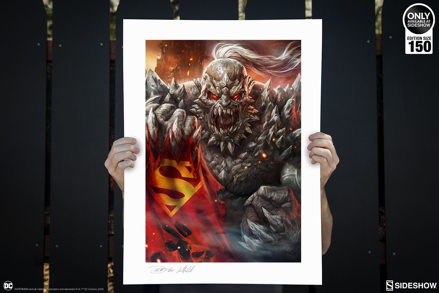 Sideshow Doomsday DC Comics Doomsday Art Print by Sideshow Collectibles | Sideshow ...