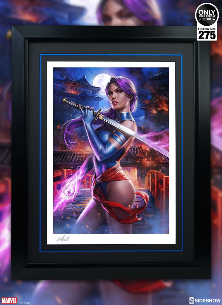 Marvel Psylocke Art Print by Sideshow Collectibles