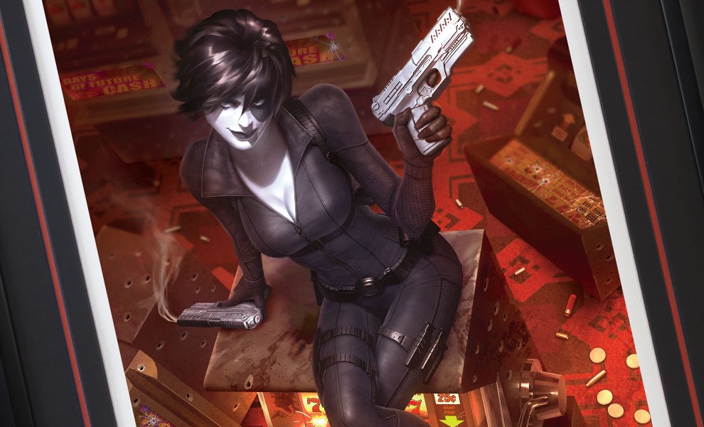 Marvel Domino Luck Be a Lady Art Print  Exclusive Edition View 1