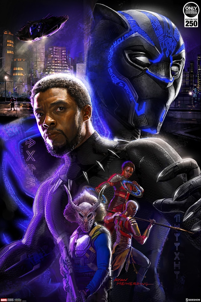 Marvel Black Panther Art Print  Exclusive Edition View 3