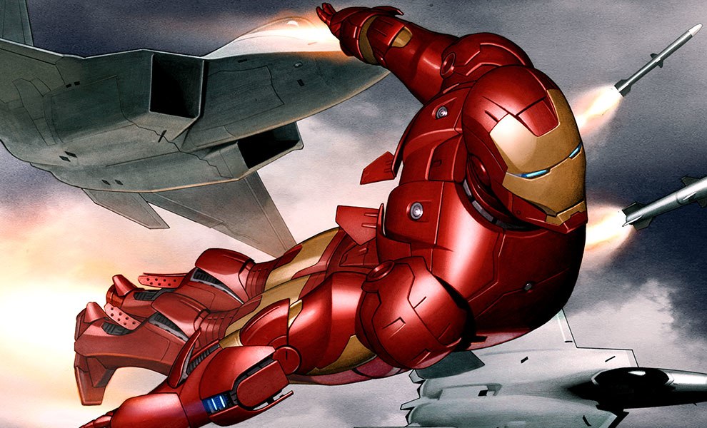 Marvel Iron Man Mark III Art Print  Exclusive Edition View 1