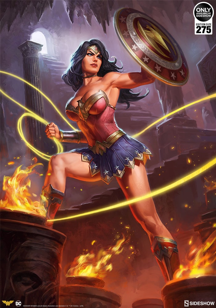 DC Comics Wonder Woman Art Print  Exclusive Edition View 4
