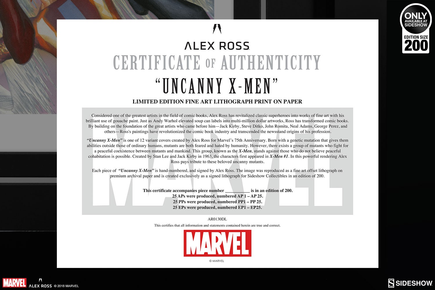 Marvel Uncanny X-Men Art Print  Exclusive Edition View 14