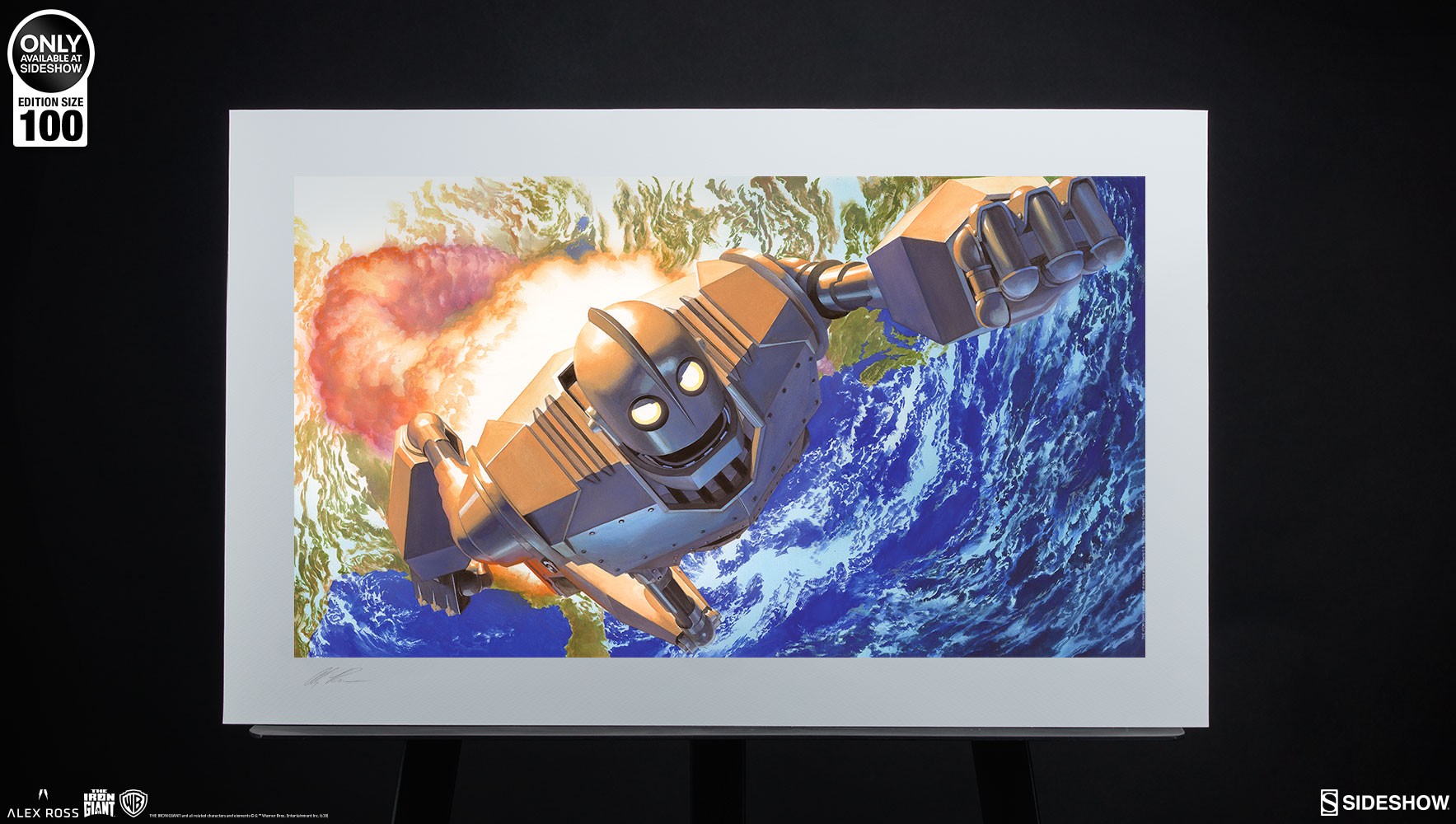 The Iron Giant Iron Giant No Atomo I Superman Art Print  Exclusive Edition View 8