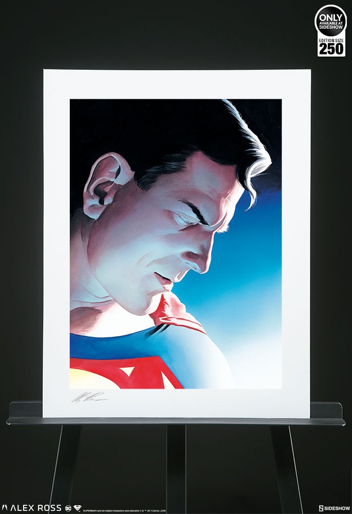 DC Comics Superman Peace on Earth Art Print by Alex Ross Art