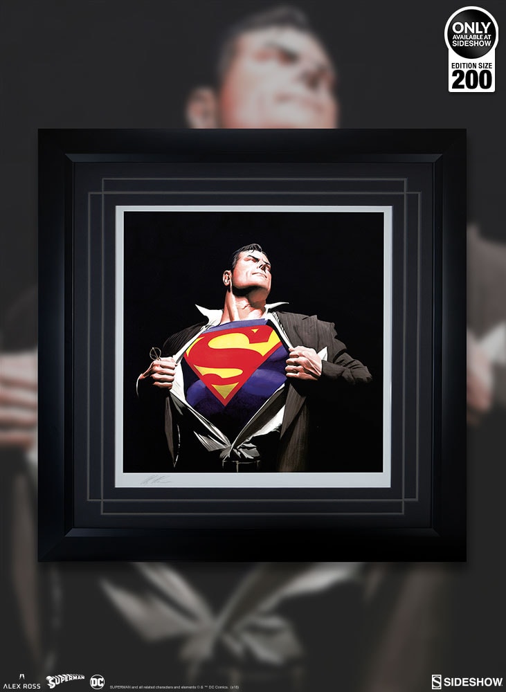 DC Comics The Man of Steel Art Print  Exclusive Edition View 10