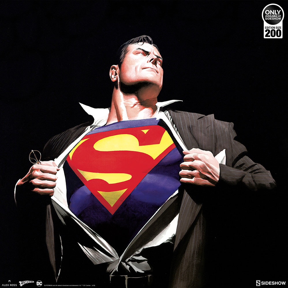 DC Comics The Man of Steel Art Print  Exclusive Edition View 12