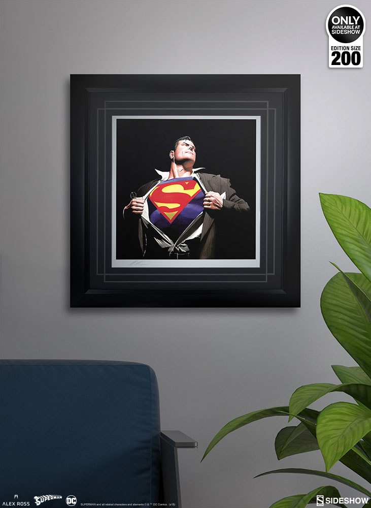 DC Comics The Man of Steel Art Print  Exclusive Edition View 3