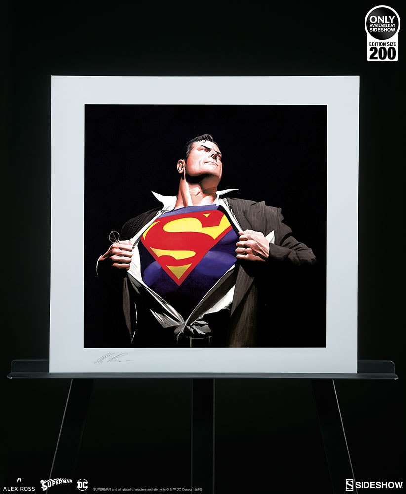 DC Comics The Man of Steel Art Print  Exclusive Edition View 8