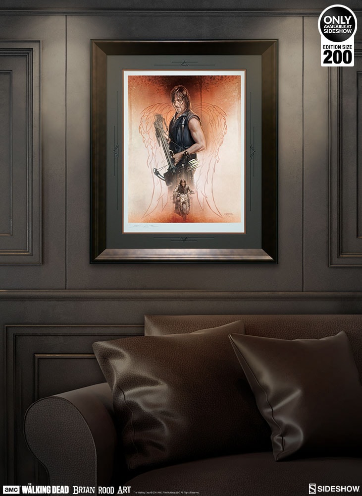 The Walking Dead The Drifter Art Print  Exclusive Edition View 10