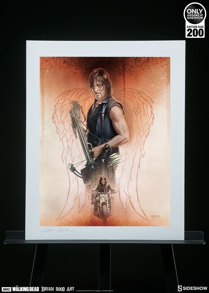 The Walking Dead The Drifter Art Print  Exclusive Edition View 14
