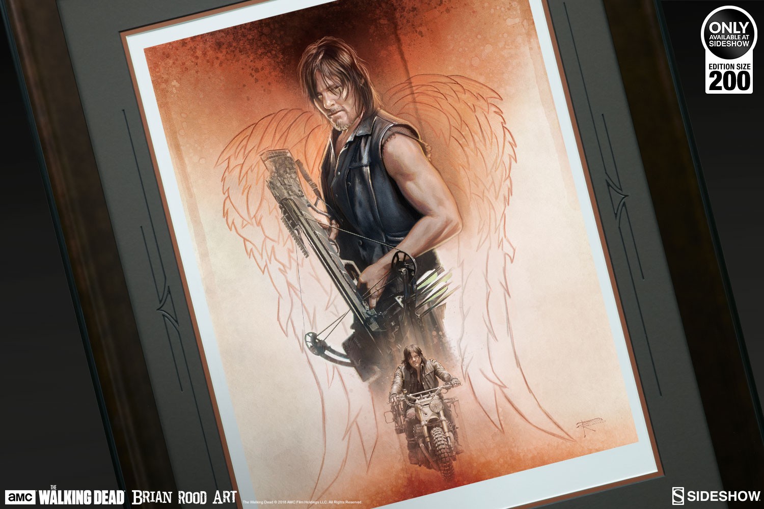 The Walking Dead The Drifter Art Print  Exclusive Edition View 6