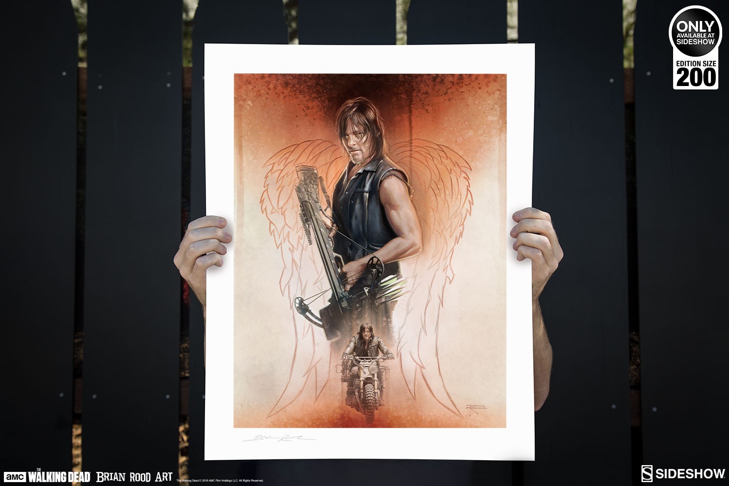 The Walking Dead The Drifter Art Print  Exclusive Edition View 8
