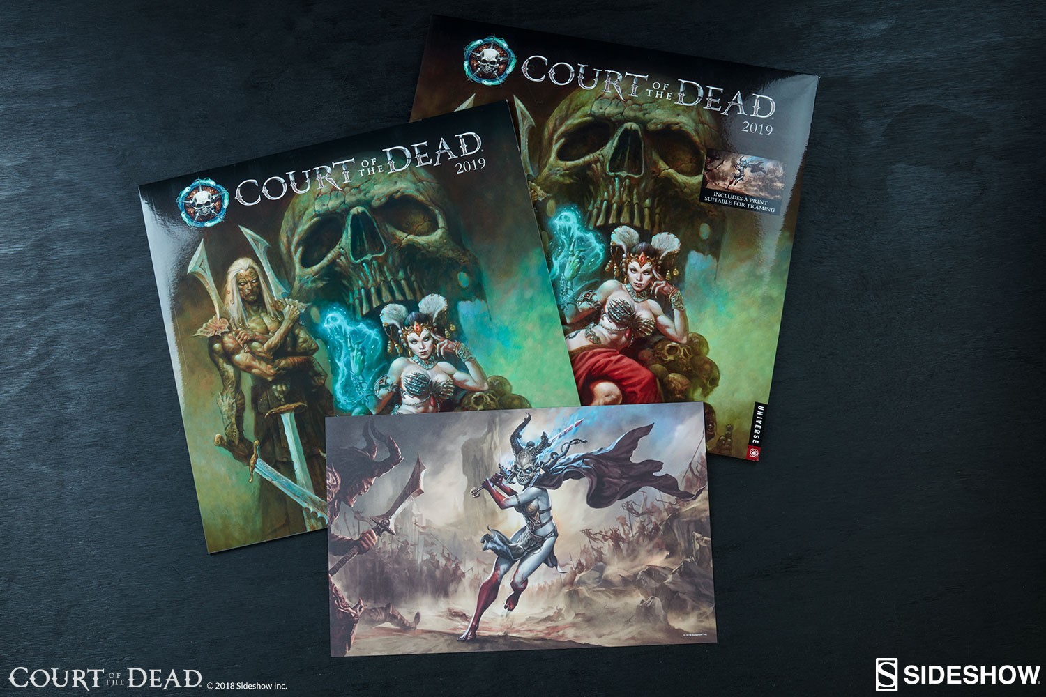 Court of the Dead Court of the Dead 2019 Deluxe Wall Calendar Miscellaneous Collectibles  (Prototype Shown) View 8