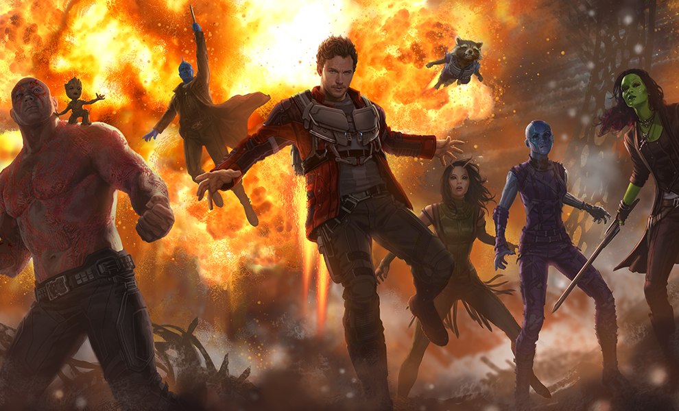 Marvel Guardians of the Galaxy Vol 2 Art Print by Sideshow