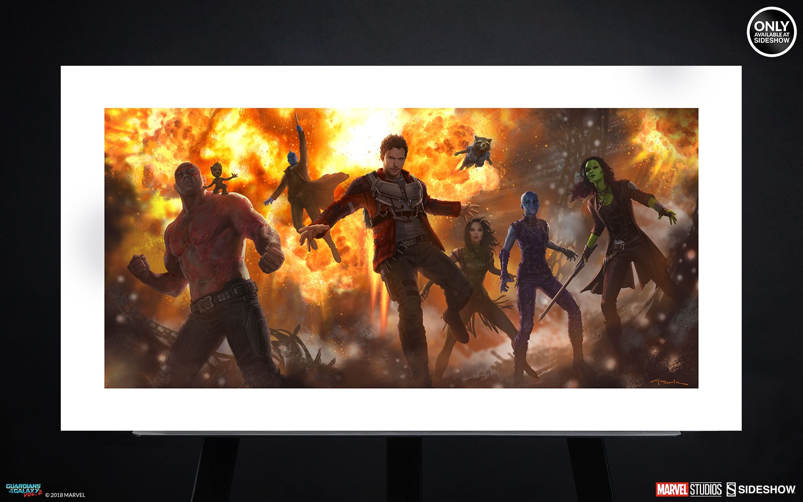 Marvel Guardians of the Galaxy Vol 2 Art Print by Sideshow