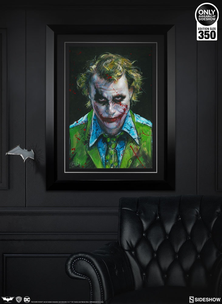 DC Comics Why So Serious Art Print by Ozone Productions | Sideshow