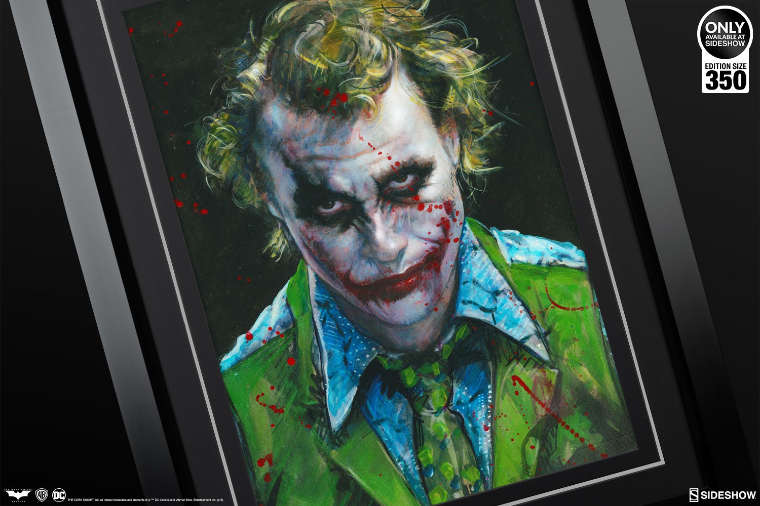 DC Comics Why So Serious Art Print by Ozone Productions | Sideshow ...