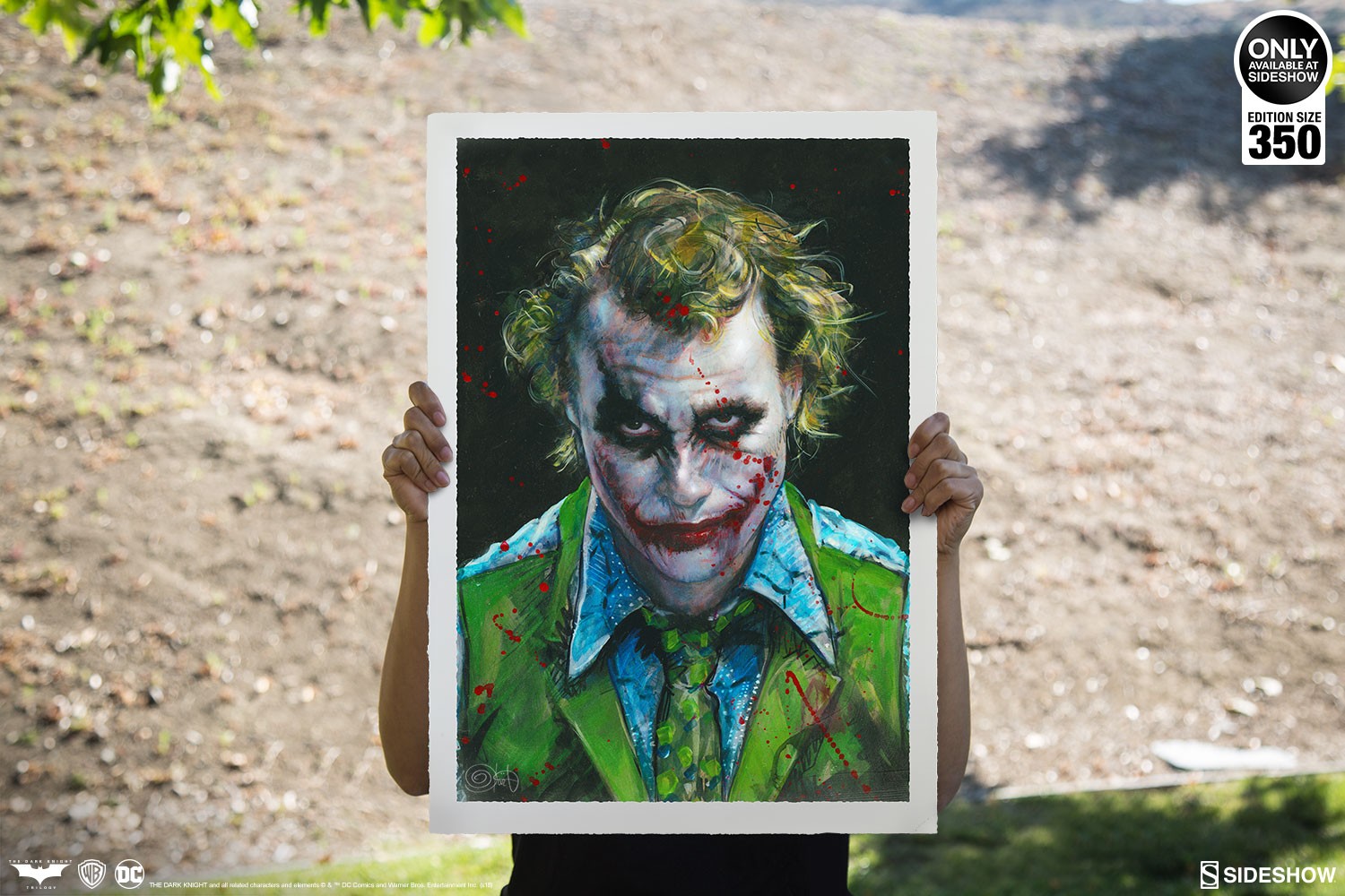 DC Comics Why So Serious Art Print by Ozone Productions | Sideshow ...