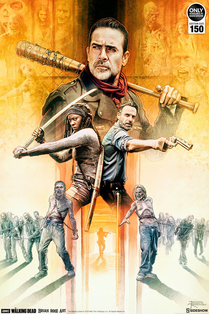 The Walking Dead My Brothers Keeper Art Print  Exclusive Edition View 4