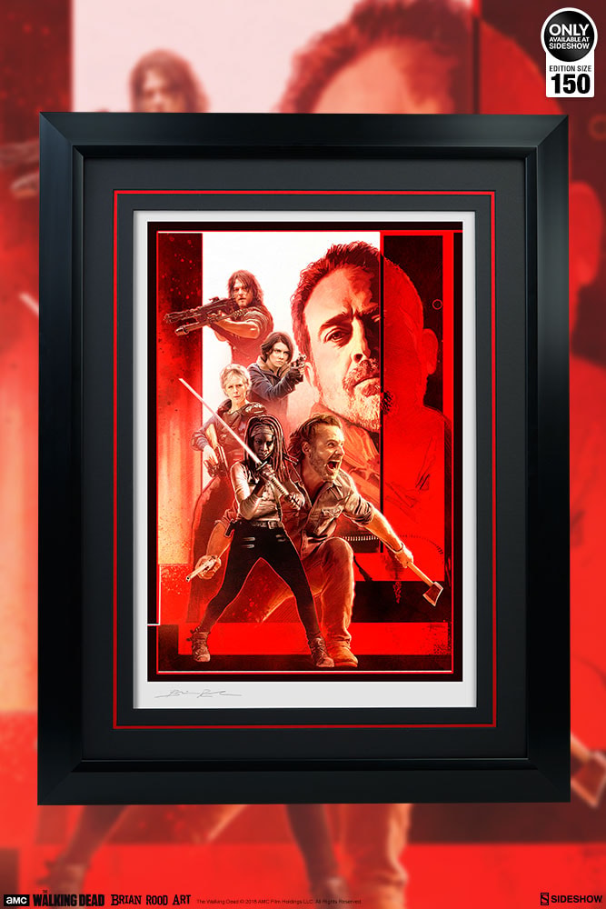 The Walking Dead The Last Stand Art Print  Exclusive Edition View 2