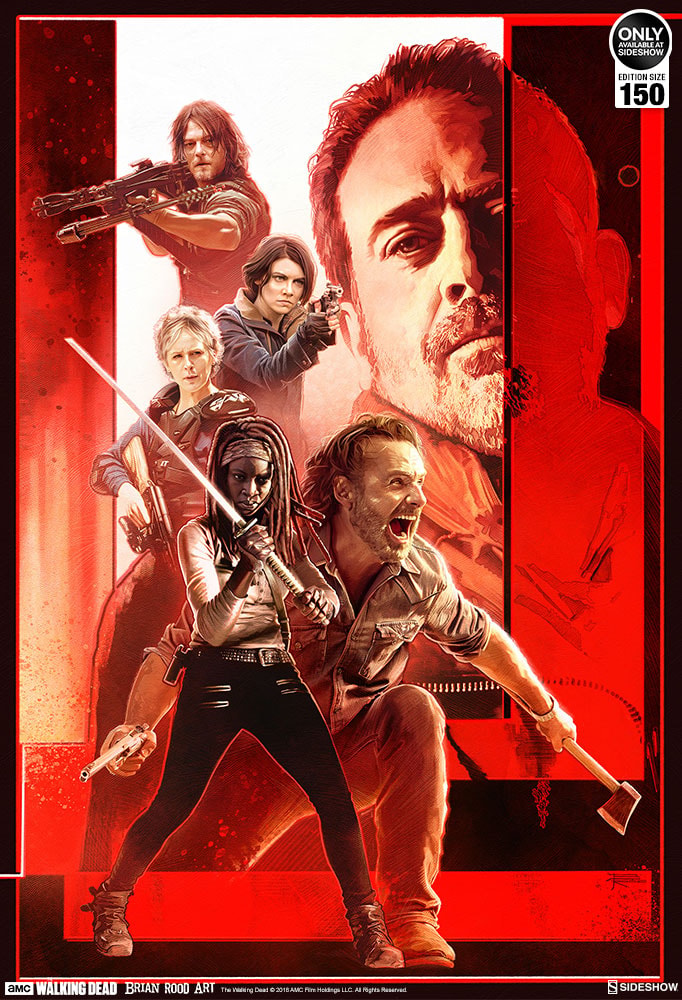 The Walking Dead The Last Stand Art Print  Exclusive Edition View 4