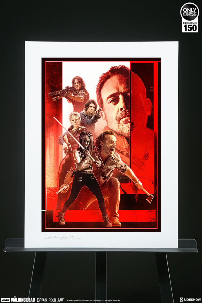 The Walking Dead The Last Stand Art Print  Exclusive Edition View 7